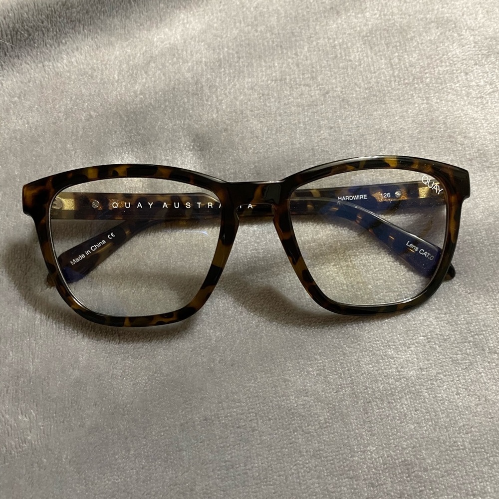 Quay Australia Tortoise Blue Light Glasses